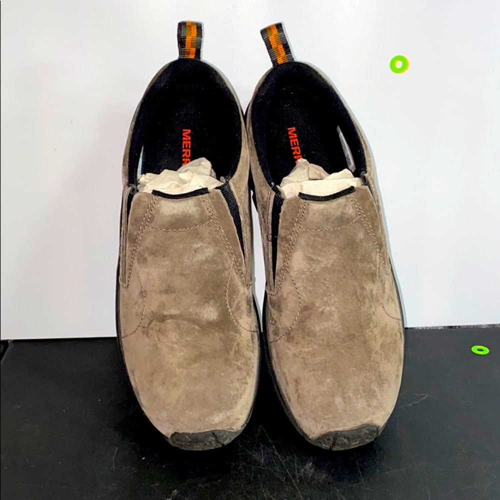 MERRELL JUNGLE MOCCASINS GUNSMOKE GREY MENS